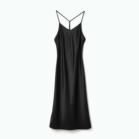 Superette  Willow Slip Dress - Black