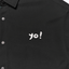 Yuu Have Me Script Button Up Shirt Jacket