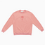 Flower Charm Embossed Pullover Crewneck (Coral)