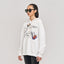 Beautiful Dreamer Embroidered L/S Hoodie (White)