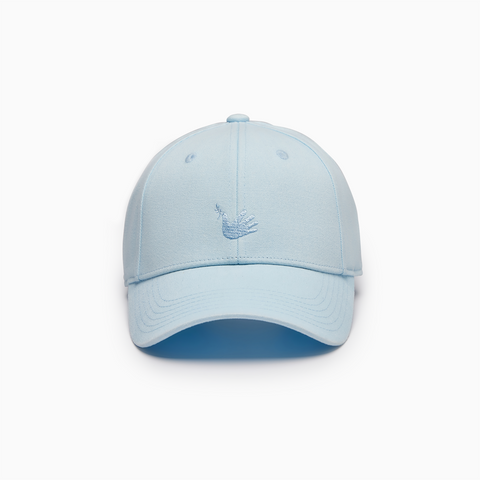 Lucca 刺繡和平鴿經典棒球帽 (薄荷藍)