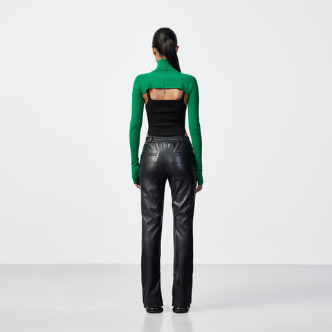 Wmns Nym Super Cropped Sleeve — Spanish Green